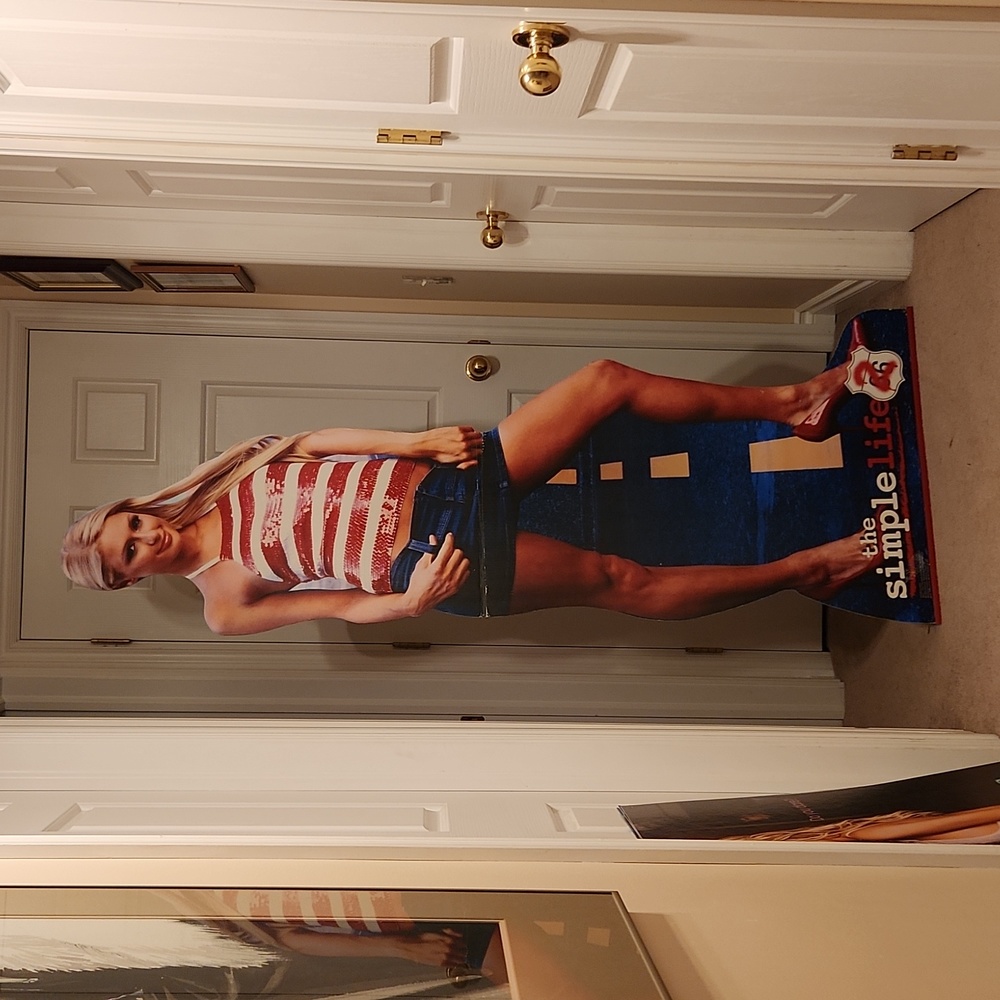 Rare Paris Hilton Simple Lifesize Standee Cutout